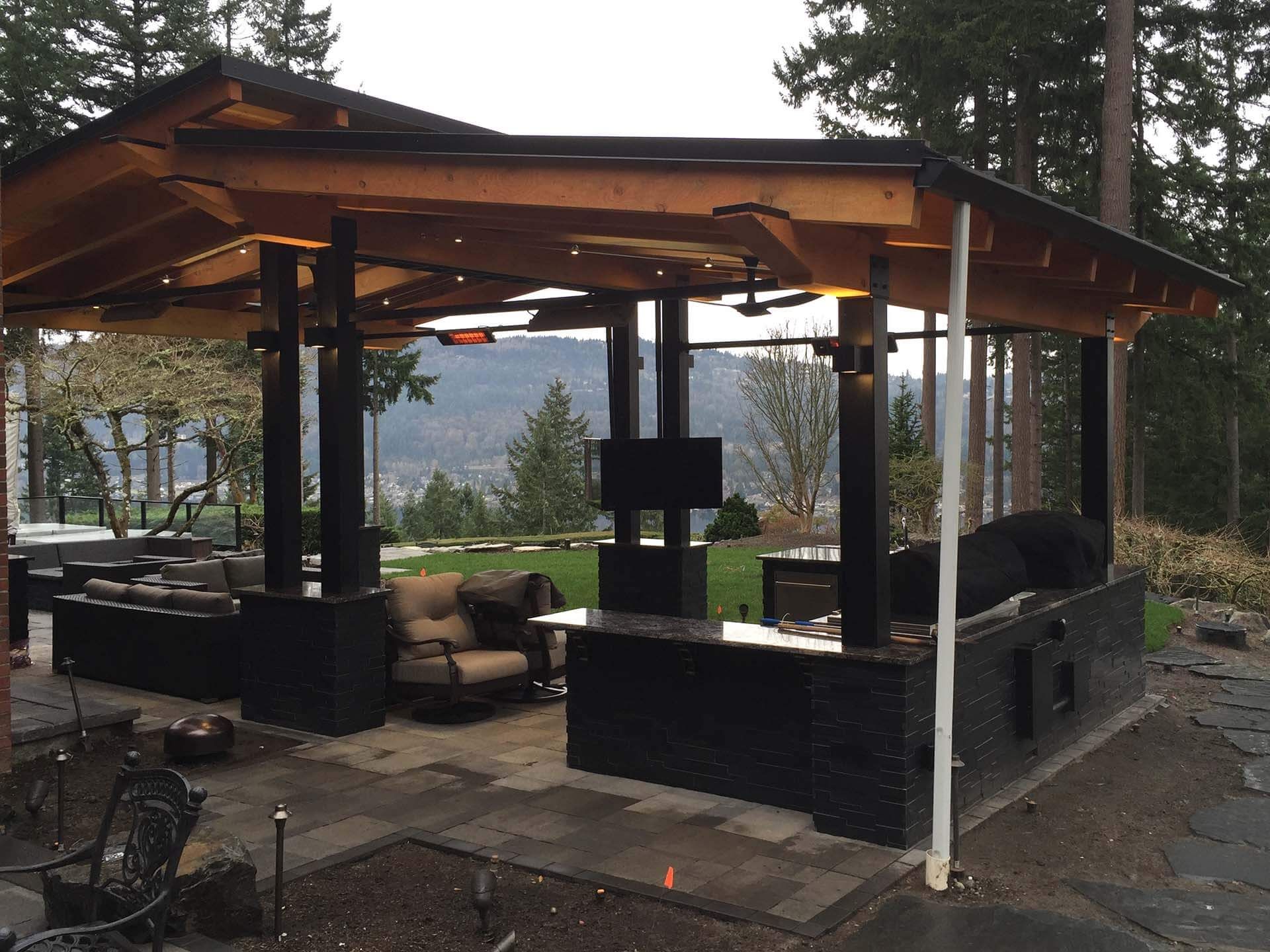 modern gazebo